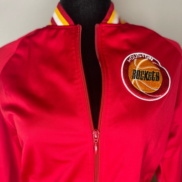 Houston Rockets Long Sleeve Zip Jacket, Embroidered Rockets patch - Picture 9 of 11